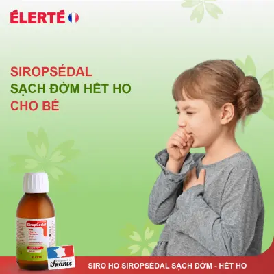 Siro ho SiropSedal - Giảm ho, long đờm, giảm đau họng, 125ml Siro ho SiropSedal - Giảm ho, long đờm, giảm đau họng, 125ml
