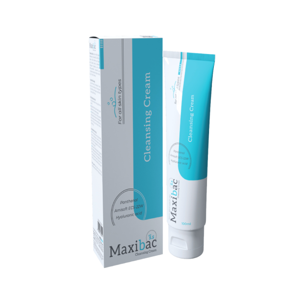 Kem làm sạch da Maxibac pH 5.5 cleansing cream - Chai 100ml