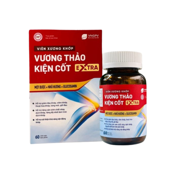 Viên xương khớp VƯƠNG THẢO KIỆN CỐT EXTRA - Hộp 60 viên