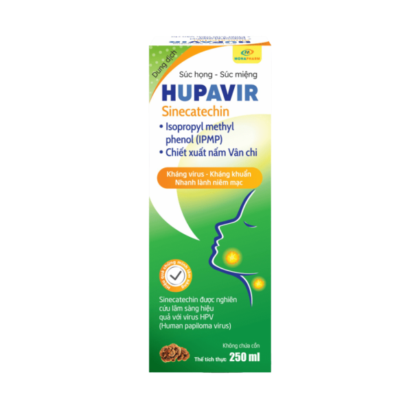 Nước súc miệng Hupavir Sinecatechin