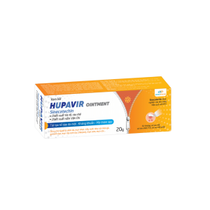Kem bôi Hupavir Ointment tái tạo tế bào da mới - Kháng khuẩn - Mờ thâm sẹo - Tuýp 20g