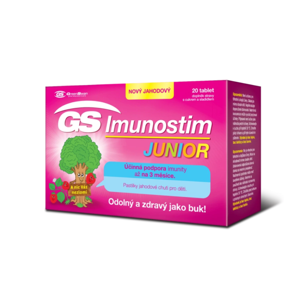 Viên ngậm GS Immunostim - Tăng sức đề kháng hô hấp đặc hiệu - Hộp 2 vỉ x 10 viên