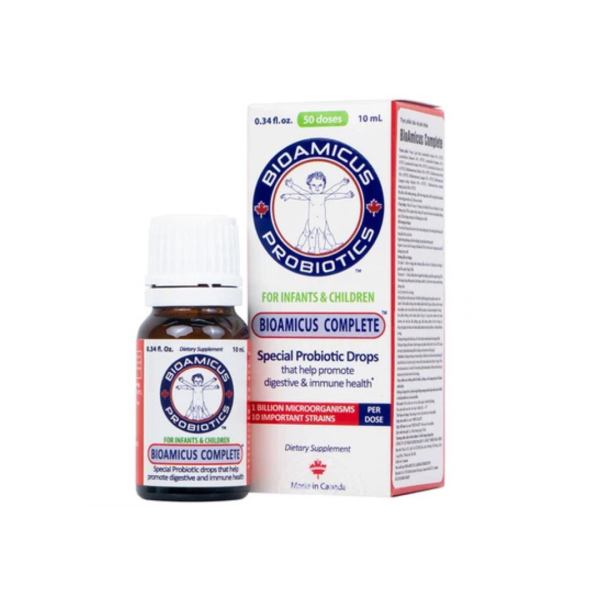 Men vi sinh Bioamicus Complete - Hỗ trợ cải thiện tiêu hóa - Lọ 10mL