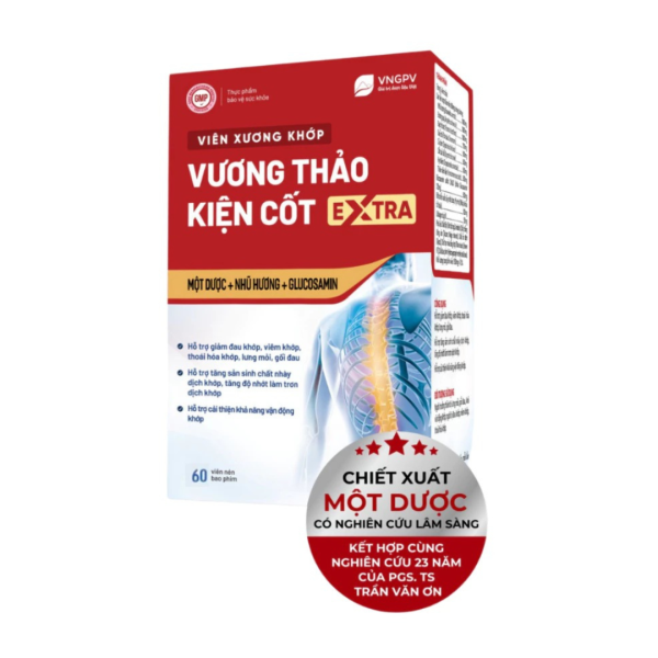 Viên xương khớp Vương Thảo Kiện Cốt Extra - Hộp 60 viên