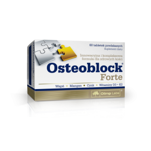 Canxi hữu cơ OSTEOBLOCK Forte - Hộp 60 viên nén