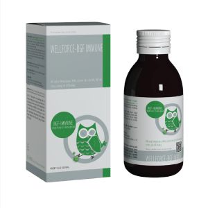 Thực phẩm bảo vệ sức khoẻ Wellforce - BGF Immune chai 120ml - Tăng đề kháng cho bé