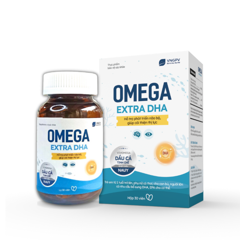 OMEGA EXTRA DHA của VNGPV 30 viên
