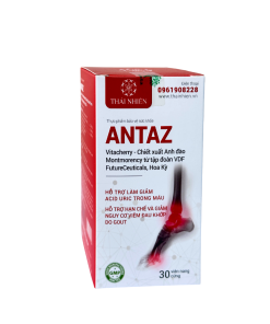 ANTAZ – Hỗ trợ giảm acid uric và đau nhức khớp do gout