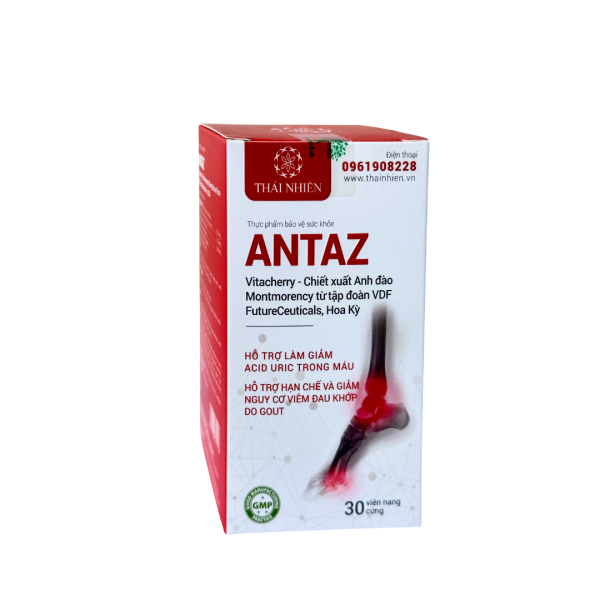 ANTAZ – Hỗ trợ giảm acid uric và đau nhức khớp do gout