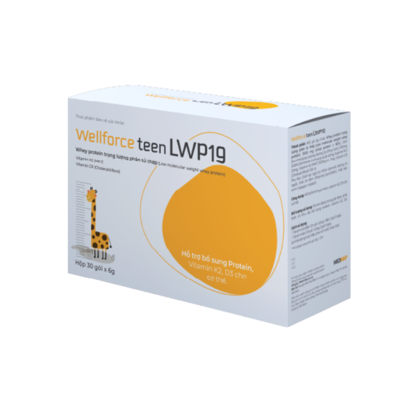 Wellforce Teen LWP19 – Thực phẩm bảo vệ sức khỏe hộp 30 gói
