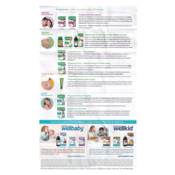 Pregnacare Breast Feeding-Bổ sung dinh dưỡng cho mẹ sau sinh