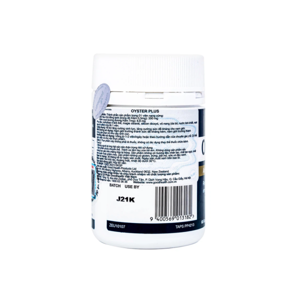 Hàu Oyster Plus Goodhealth - Bổ sung sức khoẻ nam giới (60v)