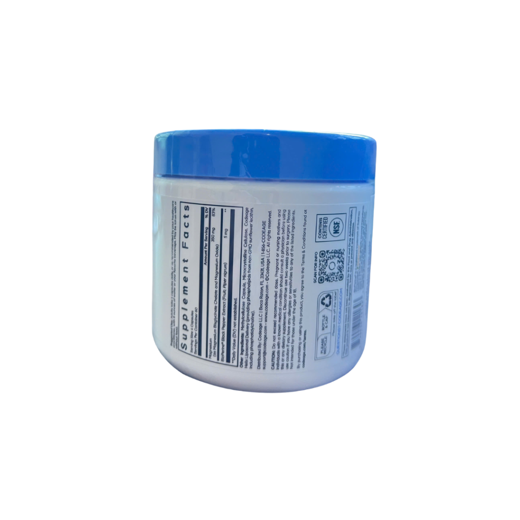 Magnesium Codeage Liposomal